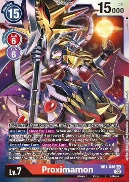 Proximamon (RB1-036) (V.1) - Resurgence Booster (Secret Rare) [RB-01-036]