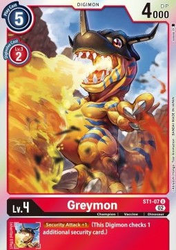 Greymon (ST1-07) - Resurgence Booster (Uncommon) [RB-01-ST1-07]