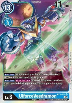 UlforceVeedramon (BT2-032) - Resurgence Booster (Super Rare) [RB-01-BT2-032]