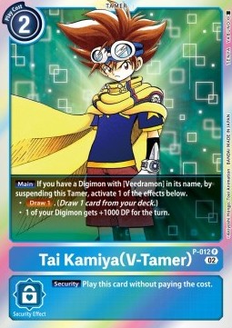 Tai Kamiya (V-Tamer) (P-012) - Resurgence Booster (Promo) [RB-01-P-012]