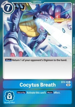 Cocytus Breath (ST2-16) - Resurgence Booster (Uncommon) [RB-01-ST2-16]