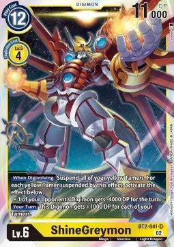 ShineGreymon (BT2-041) - Resurgence Booster (Super Rare) [RB-01-BT2-041]