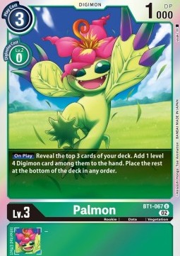 Palmon (BT1-067) - Resurgence Booster (Uncommon) [RB-01-BT1-067]