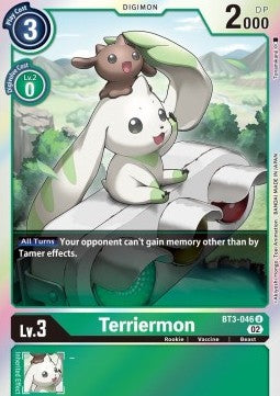Terriermon (BT3-046) - Resurgence Booster (Uncommon) [RB-01-BT3-046]