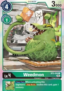 Weedmon (BT5-050) - Resurgence Booster (Common) [RB-01-BT5-050]