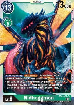 Nidhoggmon (BT4-062) - Resurgence Booster (Super Rare) [RB-01-BT4-062]