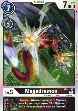 Megadramon (ST5-11) - Resurgence Booster (Rare) [RB-01-ST5-11]