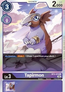 Tapirmon (BT2-070) - Resurgence Booster (Uncommon) [RB-01-BT2-070]
