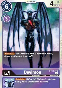Devimon (BT2-074) - Resurgence Booster (Uncommon) [RB-01-BT2-074]