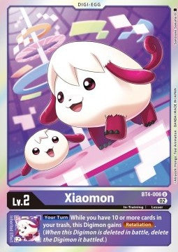 Xiaomon (BT4-006) - Resurgence Booster (Uncommon) [RB-01-BT4-006]