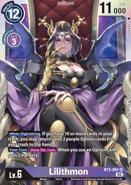 Lilithmon (BT3-091) - Resurgence Booster (Super Rare) [RB-01-BT3-091]