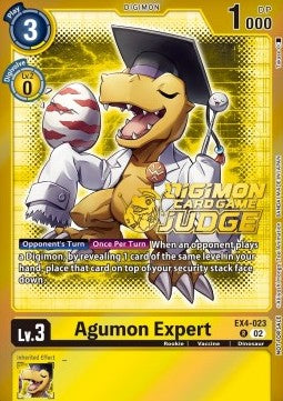 Agumon Expert (EX4-023) - Judge Promos (Alternative Art) [JP-EX4-023]