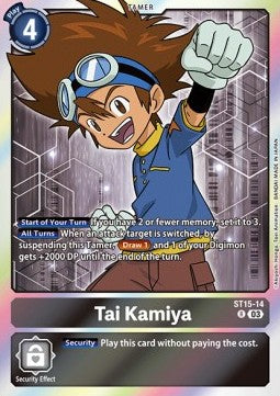 Tai Kamiya (ST15-14) (V.1) - Starter Deck: Dragon of Courage (Rare) [ST-15-014]