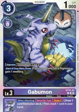 Gabumon (ST16-03) (V.1) - Starter Deck: Wolf of Friendship (Rare) [ST-16-003]