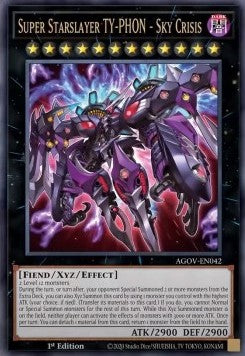 Super Starslayer TY-PHON - Sky Crisis (V.1 - Ultra Rare) - Age of Overlord (Ultra Rare) [AGOV-042]