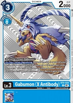 Gabumon (X Antibody) (BT9-020) - Promos: Starter Deck (Alternative Art) [SDP-BT9-020]