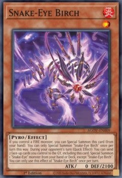 Snake-Eye Birch - Age of Overlord (Super Rare) [AGOV-009]