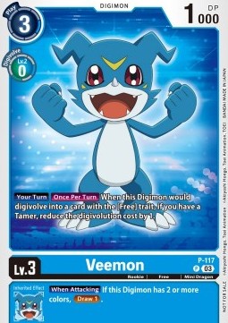 Veemon (P-117) - Promos (Promo) [P-117]