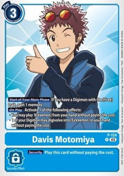 Davis Motomiya (P-124) - Promos (Promo) [P-124]