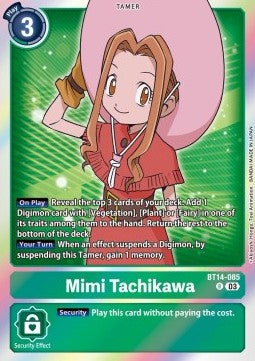 Mimi Tachikawa (BT14-085) (V.1) - Blast Ace (Rare) [BT-14-085]