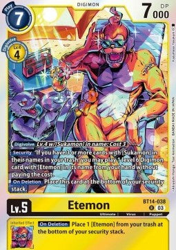Etemon (BT14-038) - Blast Ace (Rare) [BT-14-038]