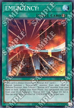 EMERGENCY! - OTS Tournament Pack 23 (Super Rare) [OP23-010]