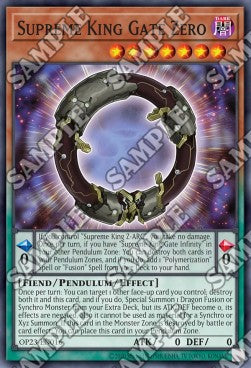 Supreme King Gate Zero - OTS Tournament Pack 23 (Common) [OP23-016]