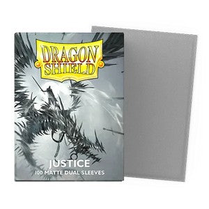100 Dragon Shield Sleeves - Dual Matte Justice