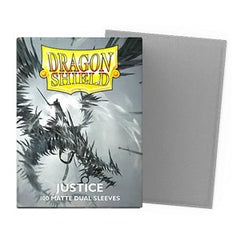 100 Dragon Shield Sleeves - Dual Matte Justice
