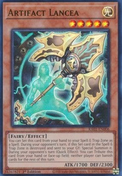 Artifact Lancea (V.2 - Ultra Rare) - 25th Anniversary Rarity Collection (Ultra Rare) [RA01-006]