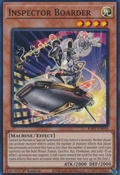 Inspector Boarder (V.1 - Super Rare) - 25th Anniversary Rarity Collection (Super Rare) [RA01-010]