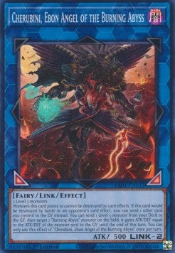 Cherubini, Ebon Angel of the Burning Abyss (V.1 - Super Rare) - 25th Anniversary Rarity Collection (Super Rare) [RA01-042]