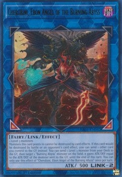 Cherubini, Ebon Angel of the Burning Abyss (V.2 - Ultra Rare) - 25th Anniversary Rarity Collection (Ultra Rare) [RA01-042]