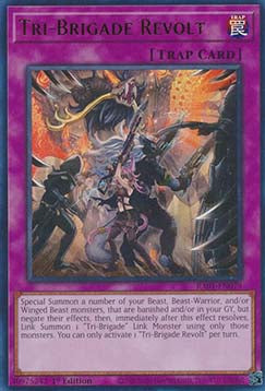 Tri-Brigade Revolt (V.2 - Ultra Rare) - 25th Anniversary Rarity Collection (Ultra Rare) [RA01-079]