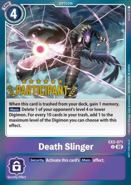 Death Slinger (EX2-071) - Championship 2023 Promos (Alternative Art) [CP23-EX2-071]