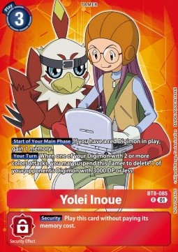 Yolei Inoue (BT8-085) - Tamer Party Event Promos (Alternative Art) [TPEP-BT8-085]