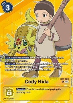 Cody Hida (BT8-089) - Tamer Party Event Promos (Alternative Art) [TPEP-BT8-089]