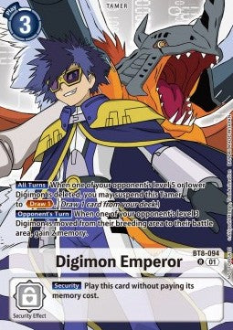 Digimon Emperor (BT8-094) - Tamer Party Event Promos (Alternative Art) [TPEP-BT8-094]