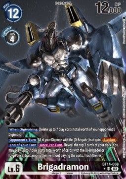 Brigadramon (BT14-068) (V.2) - Blast Ace (Alternative Art) [BT-14-068]