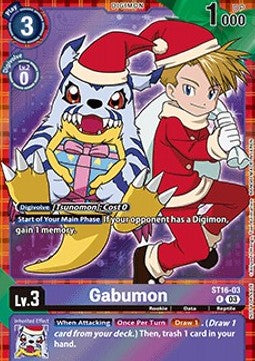 Gabumon (ST16-03) - Unnumbered Promos (Alternative Art) [UP-ST16-03]