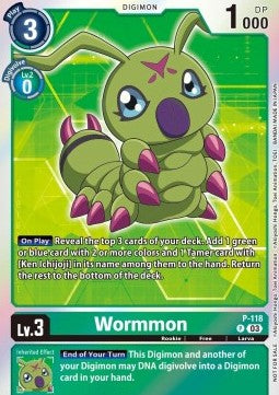 Wormmon (P-118) - Promos (Promo) [P-118]