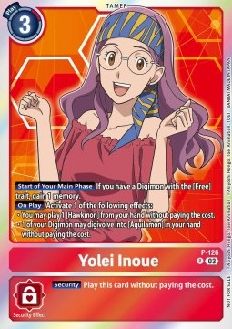 Yolei Inoue (P-126) - Promos (Promo) [P-126]