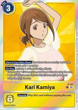 Kari Kamiya (P-127) - Promos (Promo) [P-127]