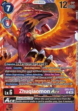Zhuqiaomon Ace (EX5-013) (V.1)