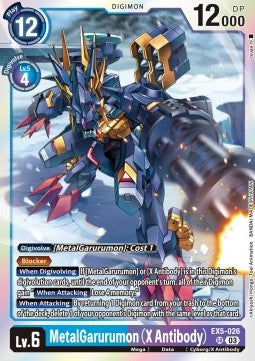 MetalGarurumon (X Antibody) (EX5-026) (V.1) - Animal Colosseum (Super Rare) [EX-05-026]