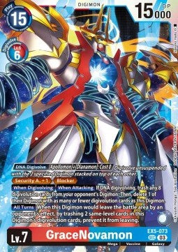 GraceNovamon (EX5-073) (V.1) - Animal Colosseum (Secret Rare) [EX-05-073]
