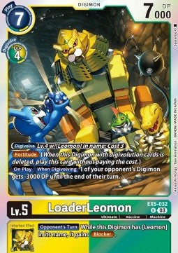 LoaderLeomon (EX5-032) - Animal Colosseum (Rare) [EX-05-032]