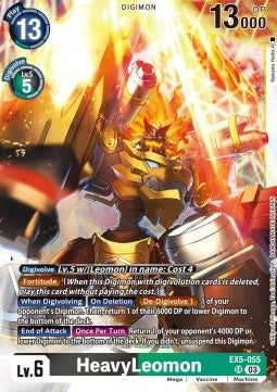 HeavyLeomon (EX5-055) (V.1) - Animal Colosseum (Super Rare) [EX-05-055]