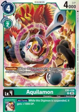 Aquilamon (EX5-036) - Animal Colosseum (Rare) [EX-05-036]