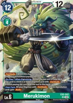 Merukimon (EX5-042) (V.1) - Animal Colosseum (Super Rare) [EX-05-042]